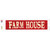 Farm House Novelty Narrow Sticker Decal