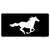 Running Horse Novelty Sticker Decal
