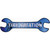 Tire Rotation Novelty Wrench Sticker Decal