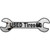 Used Tires Novelty Wrench Sticker Decal