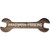 Handyman Parking Novelty Wrench Sticker Decal