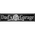 Dads Garage Novelty Narrow Sticker Decal