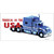 Trucking In The USA Novelty Sticker Decal