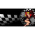 Racing Pin Up Girl Novelty Sticker Decal