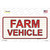 Farm Vehicle Novelty Sticker Decal