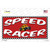 Speed Racer Novelty Sticker Decal
