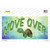 Move Over Novelty Sticker Decal