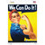 We Can Do It Vintage Poster Novelty Rectangle Sticker Decal