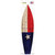 Texas State Flag Novelty Surfboard Sticker Decal