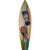 Virginia Flag Flip Flop Novelty Surfboard Sticker Decal