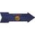 Montana State Flag Novelty Arrow Sticker Decal