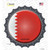 Bahrain Country Novelty Bottle Cap Sticker Decal