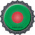 Bangladesh Country Novelty Bottle Cap Sticker Decal