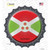 Burundi Country Novelty Bottle Cap Sticker Decal