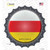 North Ossetia Country Novelty Bottle Cap Sticker Decal