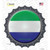 Sierra Leone Country Novelty Bottle Cap Sticker Decal