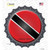 Trinidad Tobago Country Novelty Bottle Cap Sticker Decal
