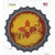New Mexico Rusty Stamped Novelty Bottle Cap Sticker Decal