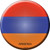 Armenia Novelty Circle Sticker Decal