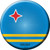 Aruba Novelty Circle Sticker Decal