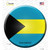 Bahamas Country Novelty Circle Sticker Decal
