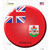 Bermuda Country Novelty Circle Sticker Decal