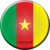 Cameroon Country Novelty Circle Sticker Decal