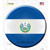 El Salvador Country Novelty Circle Sticker Decal