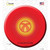 Kyrgayzstan Country Novelty Circle Sticker Decal