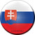 Slovak Republic Country Novelty Circle Sticker Decal