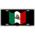 Mexico Waving Flag Metal Novelty License Plate