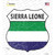 Sierra Leone Islands Flag Novelty Highway Shield Sticker Decal