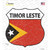 Timor Leste Flag Novelty Highway Shield Sticker Decal