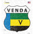 Venda Flag Novelty Highway Shield Sticker Decal