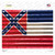 Mississippi Flag Novelty Rectangle Sticker Decal