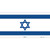 Israel Flag Novelty Sticker Decal