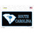 South Carolina Flag Novelty Sticker Decal