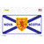 Nova Scotia Flag Novelty Sticker Decal