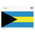 Bahamas Flag Novelty Sticker Decal