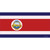 Costa Rica Flag Novelty Sticker Decal