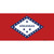 Arkansas State Flag Novelty Sticker Decal