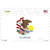 Illinois State Flag Novelty Sticker Decal