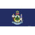 Maine State Flag Novelty Sticker Decal