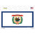 West Virginia State Flag Novelty Sticker Decal