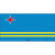 Aruba Flag Novelty Sticker Decal