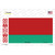 Belarus Flag Novelty Sticker Decal