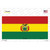 Bolivia Flag Novelty Sticker Decal