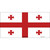 Georgia Flag Novelty Sticker Decal