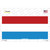 Luxembourg Flag Novelty Sticker Decal