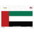 United Arab Emirates Flag Novelty Sticker Decal